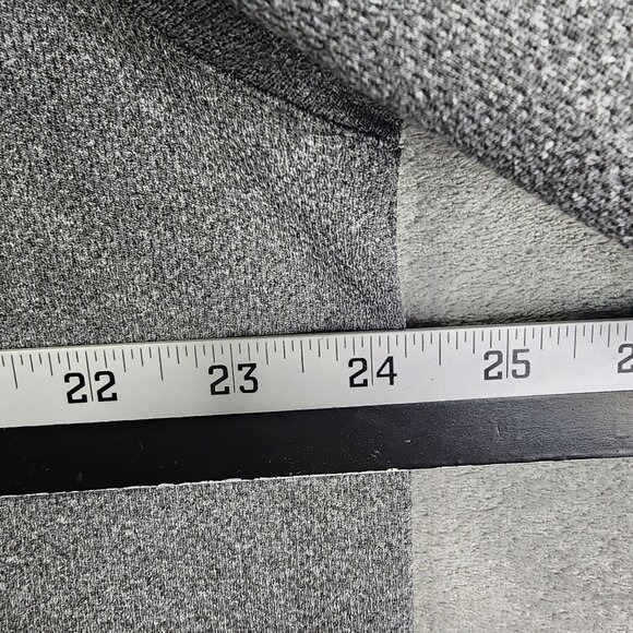 Mens Gray Roundtree & Yorke Performance Shirt Mock Neck Long Sleeve Size L - Picture 6 of 8